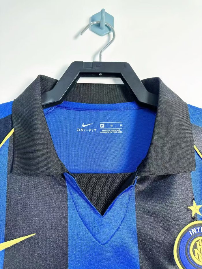 2001-2002 INT Home Retro Soccer Jersey