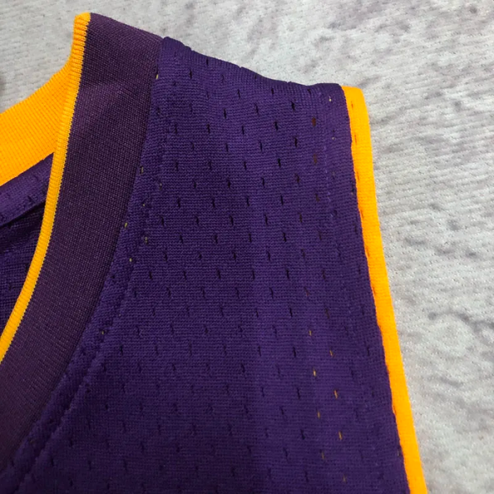 2009 LAKERS BRYANT #24 Purple Retro Top Quality Hot Pressing NBA Jersey