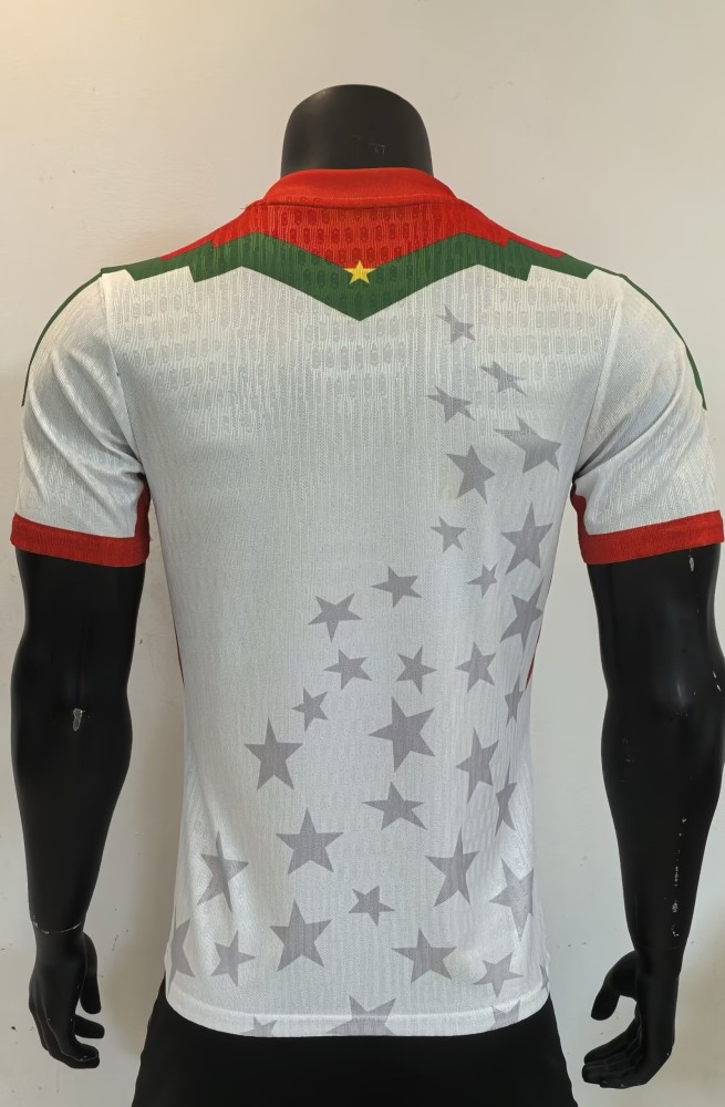 25-26 Burkina Faso Away Player Version Soccer Jersey