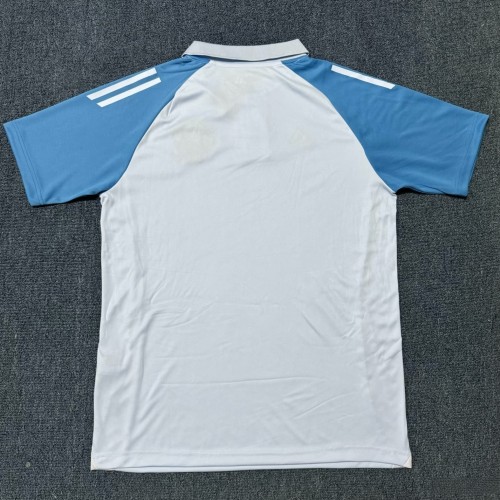 25-26 Flamengo White Polo Short Sleeve