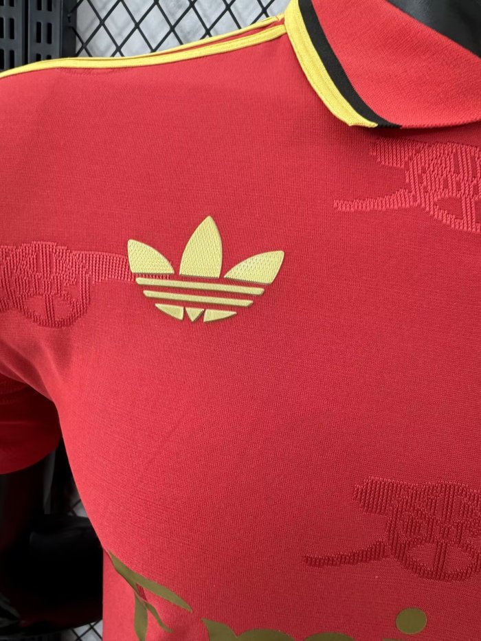 25-26 ARS Red Special Edition Player Version Soccer Jersey 三叶草标