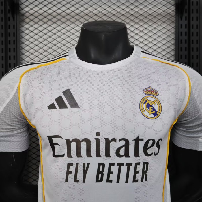 25-26 RMA Home Player Version Soccer Jersey