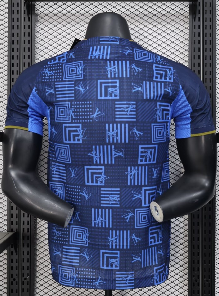 25-26 RMA Blue Special Edition Player Version Soccer Jersey