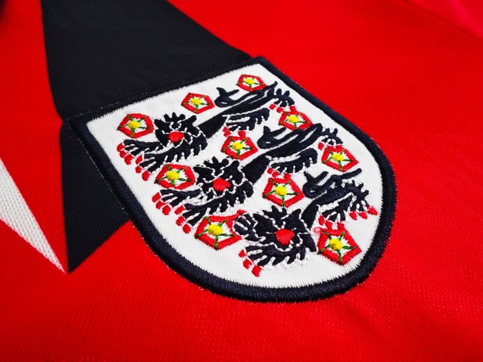 1992 England Away Retro Soccer Jersey