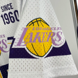 2026 LAKERS White Retro High Quality Casual T-Shirt #MN
