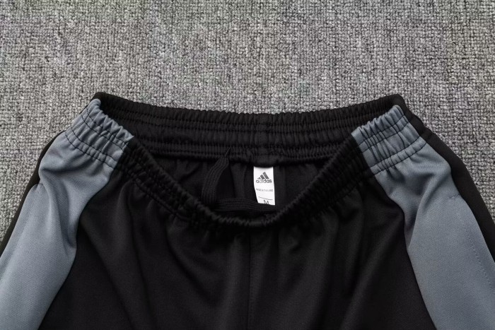 2024 AD Black Jacket Tracksuit