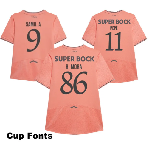 25-26 Porto Away Kids Soccer Jersey