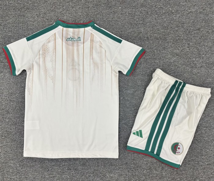 2026 Algeria Home Kids Soccer Jersey