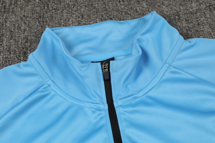 2024 NK Blue Half Pull Tracksuit 