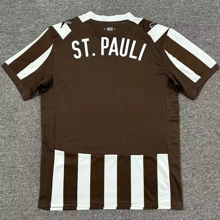 25-26 St. Pauli Home Fans Soccer Jersey