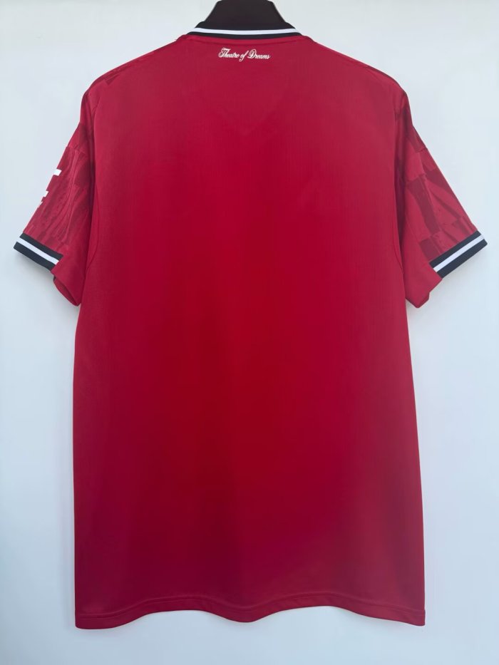 25-26 Man Utd Home Fans Soccer Jersey