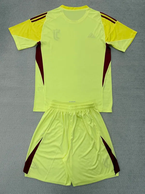 25-26 JUV Yellow GoalKeeper Adult Suit 1:1 Thai Quality
