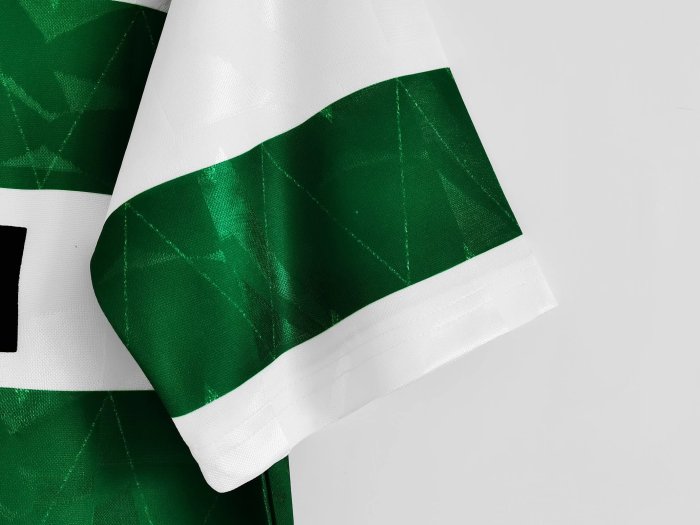 1989-1991 Celtic Retro Polo Soccer Jersey