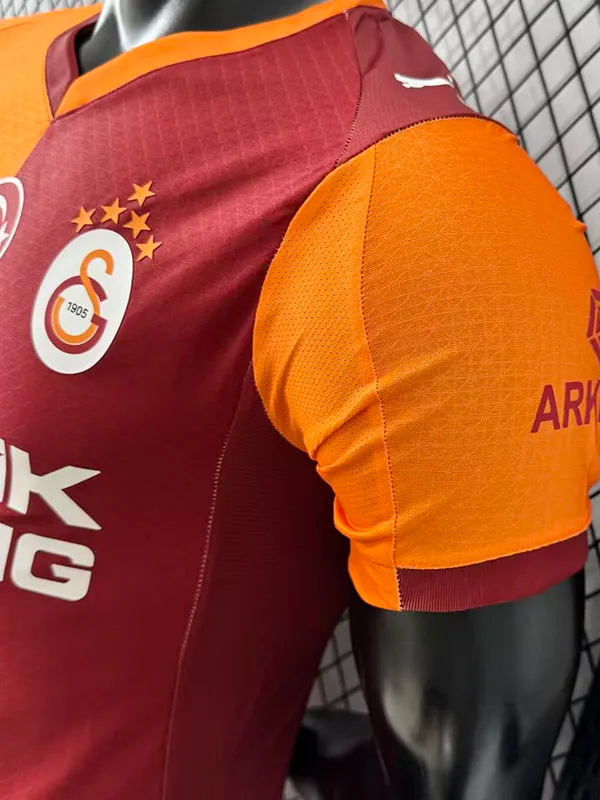 25-26 Galatasaray Home Player Version Soccer Jersey (五星) 1:1 Thai Quality