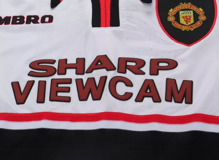 1998 Man Utd Away Retro Kids Soccer Jersey 1:1 Thai Quality