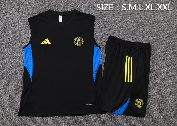 25-26 Man Utd High Quality Tank Top And Shorts Suit