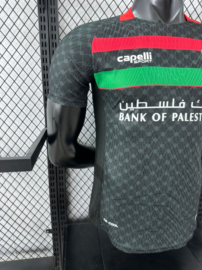 25-26 Palestine Away Player Version Soccer Jersey