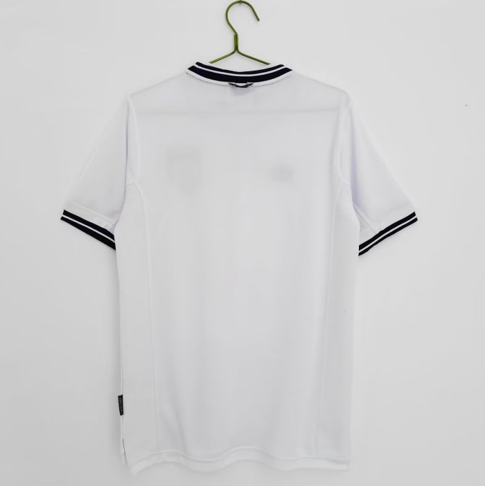 1999-2001 England Home Retro Soccer Jersey