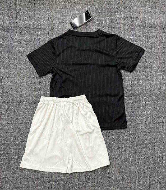 24-25 Germany Black 125th Anniversary Kids Soccer Jersey