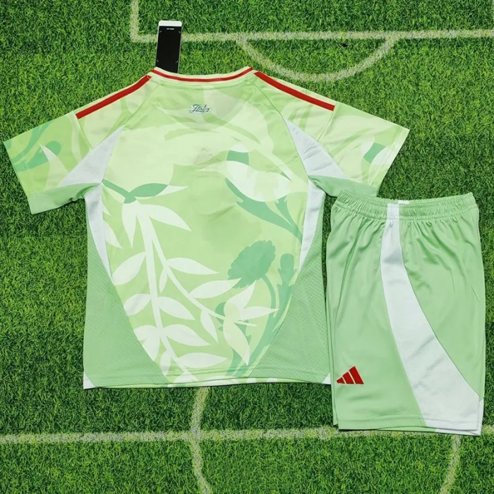 25-26 Italy Away Kids Soccer Jersey