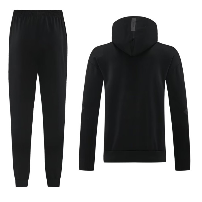2024 AD Black Hoodie Jacket Tracksuit 