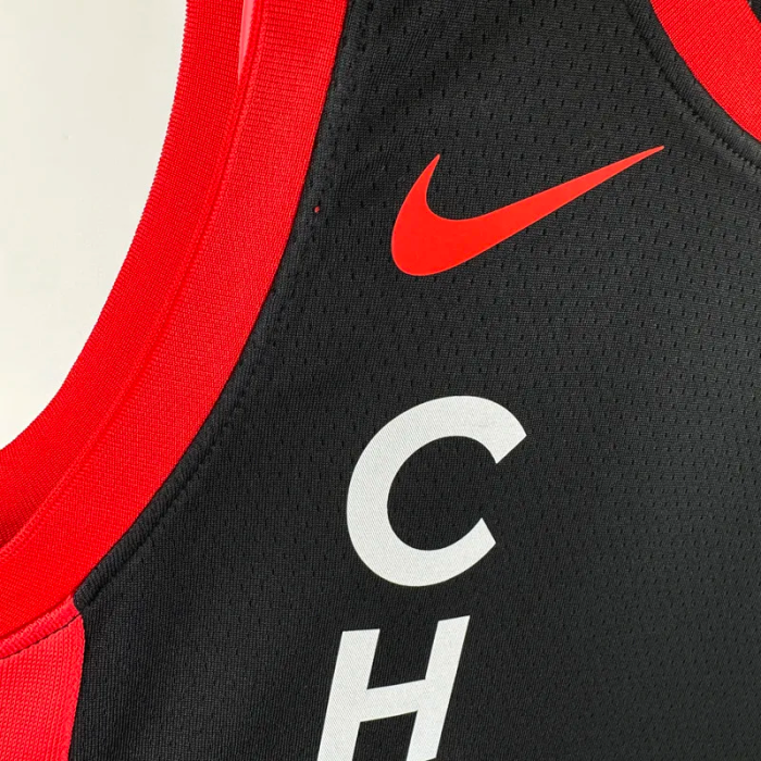 23-24 BULLS RODMAN #91 Black City Edition Top Quality Hot Pressing NBA Jersey