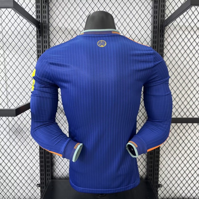 25-26 Newcastle Third Long Sleeve Player Version Soccer Jersey*长袖球员