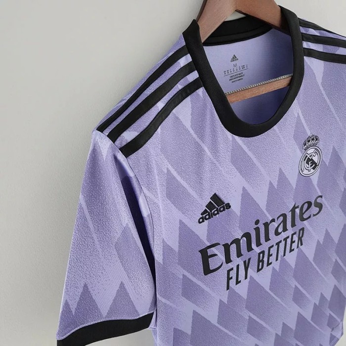 22-23 RMA Away 1:1 Fans Soccer Jersey