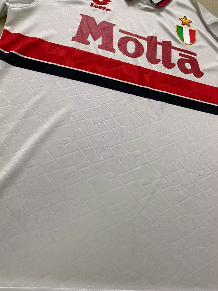 1993-1994 ACM Away Long sleeves Retro Soccer Jersey