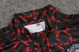 24-25 Man Utd High Quality Half Pull Tracksuit