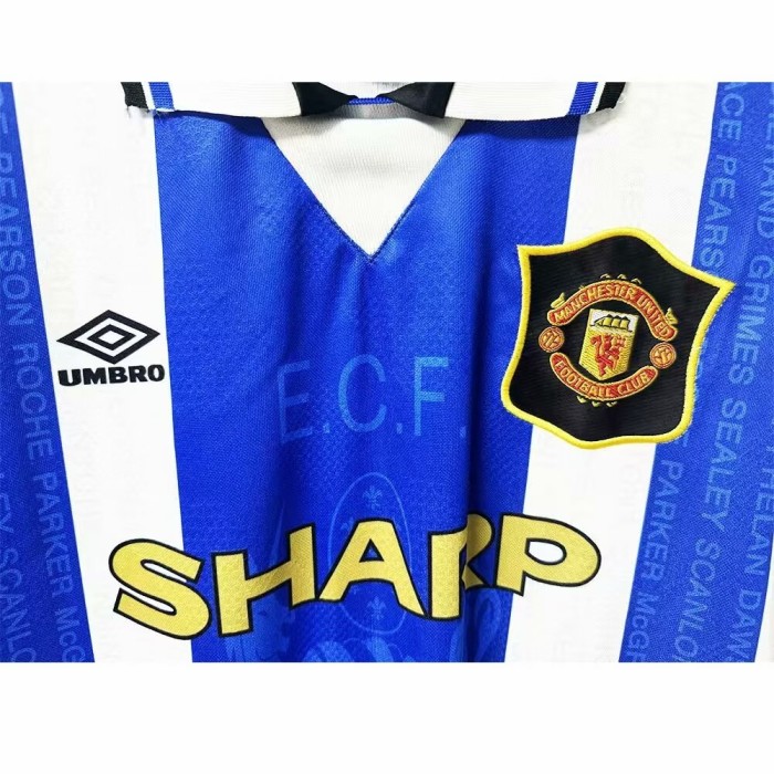 1995-1996 Man Utd Third Retro Soccer Jersey