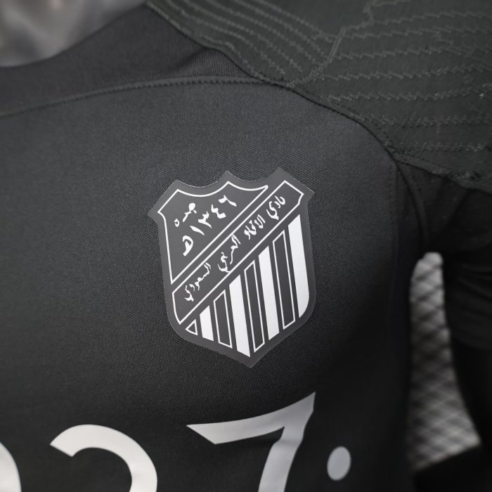25-26 Ittihad Black Special Edition Player Version Training shirts (白广告)