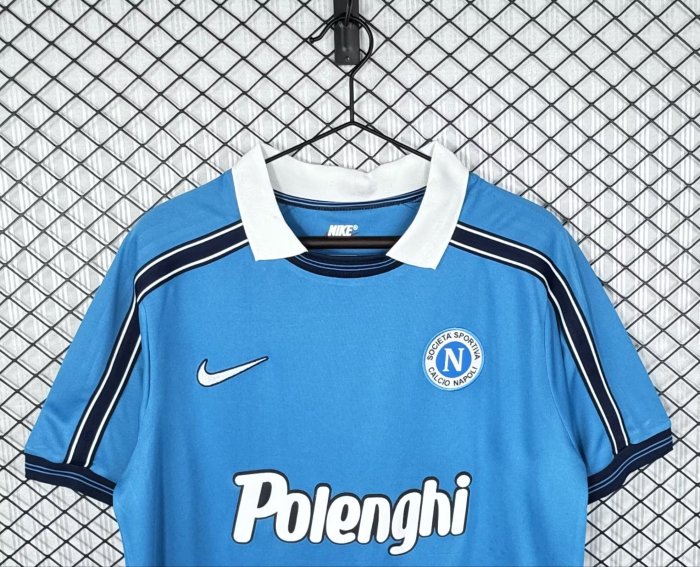 1998-1999 Napoli Home Retro Soccer Jersey