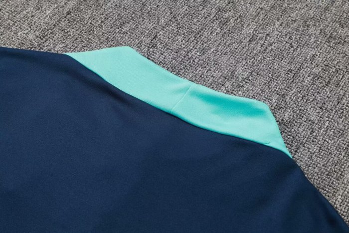 2024 NK Blue Half Pull Tracksuit 