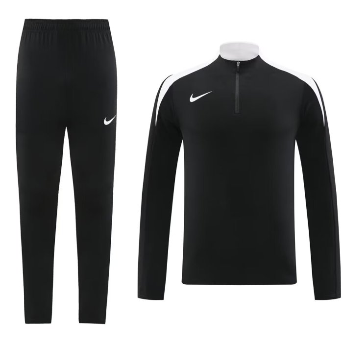 2024 NK Black Half Pull Tracksuit 