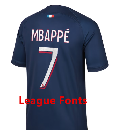 23-24 PSG Home Fans Soccer Jersey