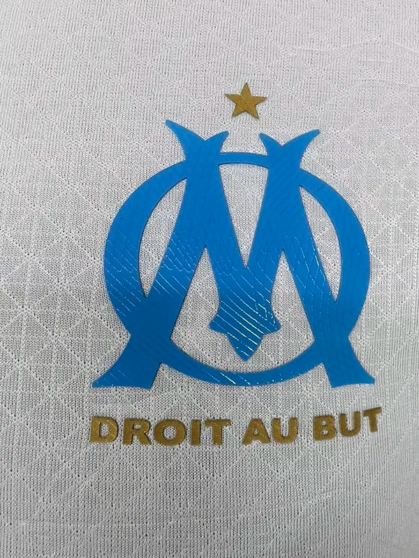 25-26 Marseille Home Player Version Soccer Jersey