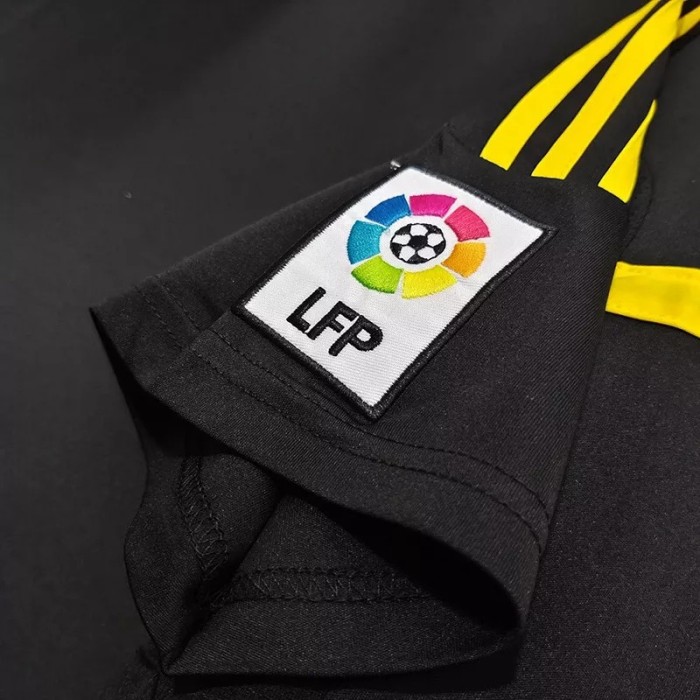 2011-2012 RMA Black GoalKeeper Retro Soccer Jersey