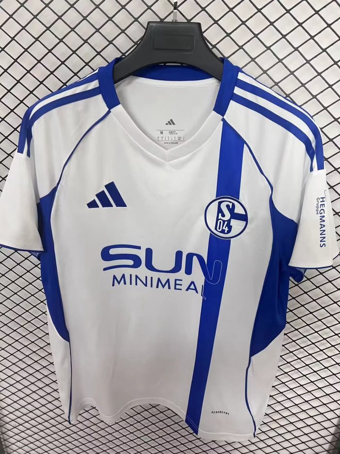 25-26 Schalke 04 Away Fans Soccer Jersey