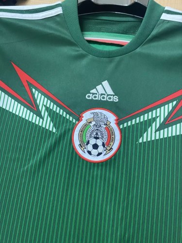 2014 Mexico Home Retro Soccer Jersey
