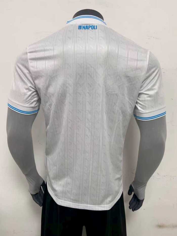 25-26 Napoli UEFA CL Away Player Version Soccer Jersey 1:1 Thai Quality (欧冠版)