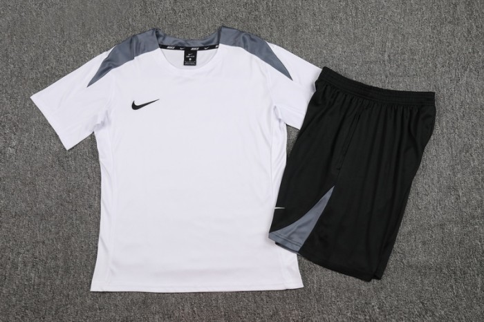 2024 NK White Training Short Suit