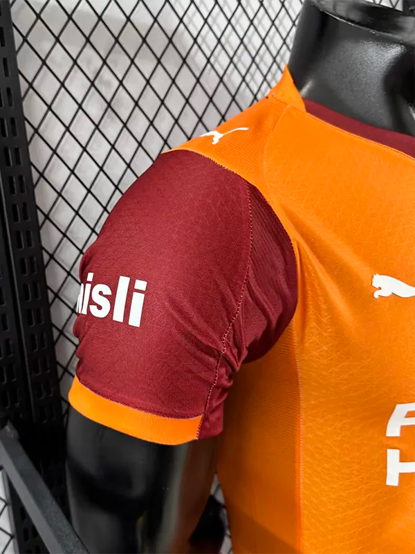 25-26 Galatasaray Home Player Version Soccer Jersey (五星) 1:1 Thai Quality