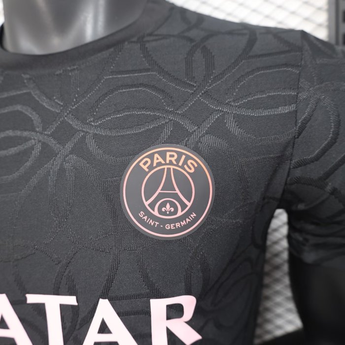25-26 PSG Black Special Edition Player Version Training shirts