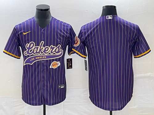 2025 MLB Los Angeles Lakers New Pattern Jersey
