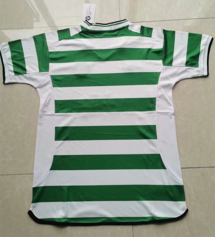 2001-2003 Celtic Home Retro Soccer Jersey