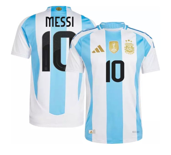 2024 Argentina Home Player Version Soccer Jersey