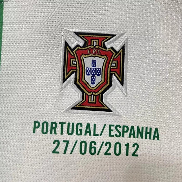 2012 Portugal Away Retro Soccer Jersey