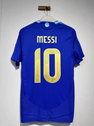 2024 Argentina Away Player Version Soccer Jersey