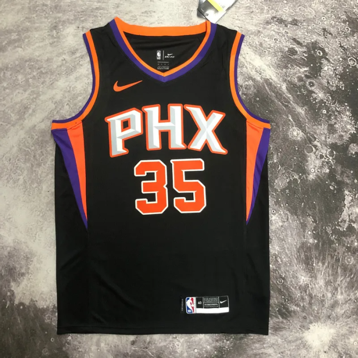SUNS DURANT #35 Black Top Quality Hot Pressing NBA Jersey